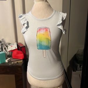 🆑FINAL PRICE‼️ Chaser tee shirt with popsicle on the front